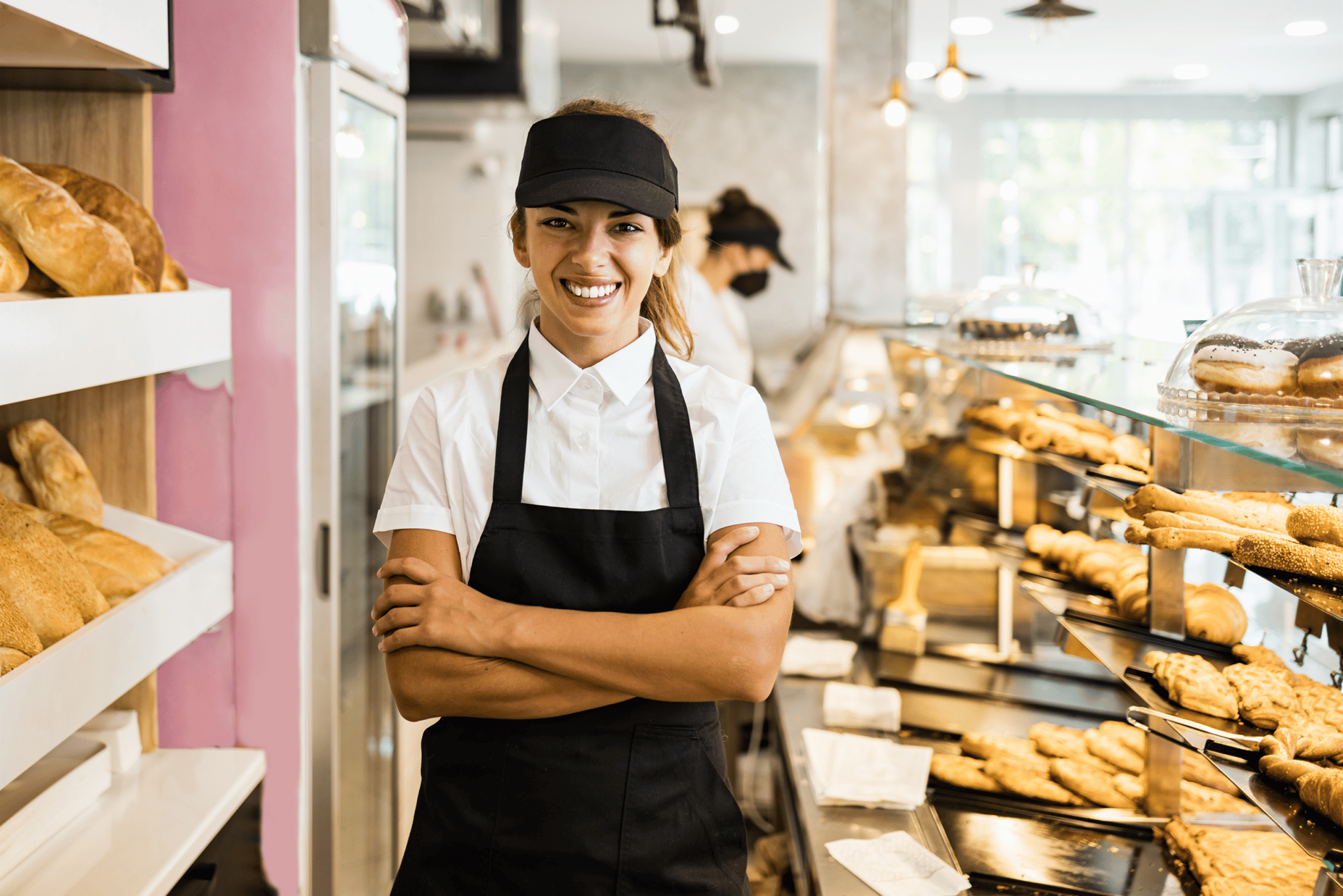 Deutsches Bäckerhandwerk der Verkauf