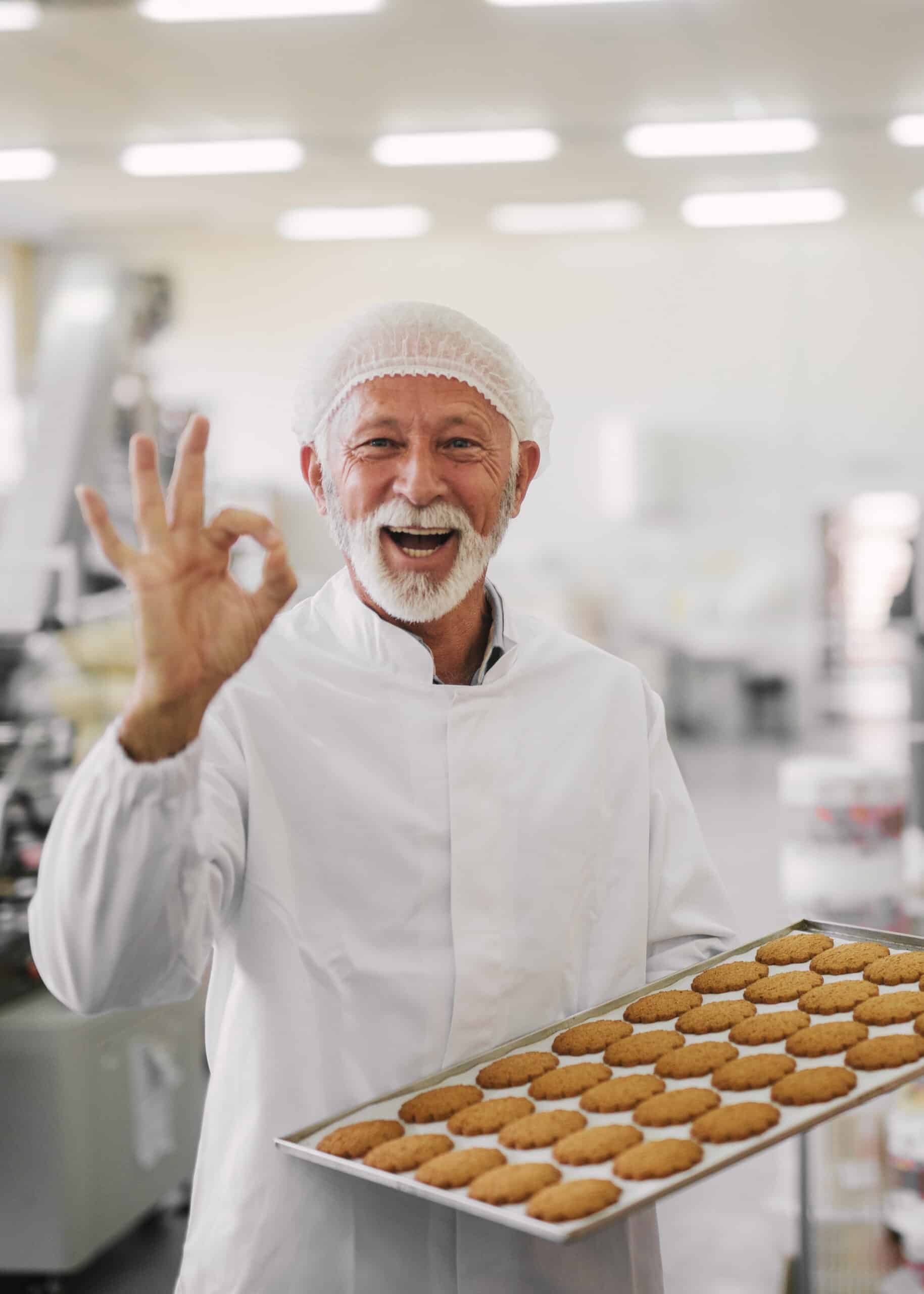 Bäcker bewertet die Arbeitgebermarke einer Bäckerei