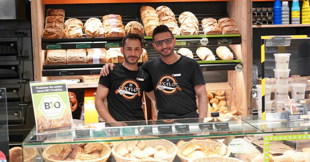 Verkäufer bei der Bäckerei Exner in Beelitz-Heilstätten
