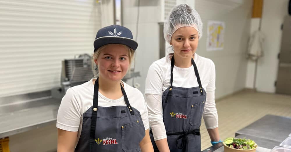 Konditorinnen bei Der Bäckerei Feihl in Neumarkt