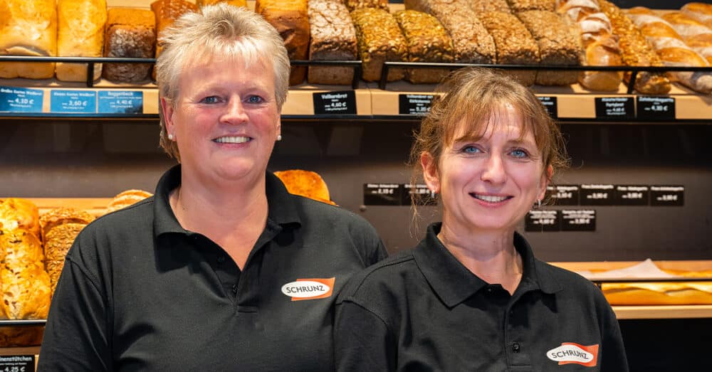 Verkäuferinnen der Bäckerei Schrunz in Münster