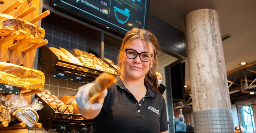 Auszubildene der Stadtbäckerei Westerhorstmann in Düsseldorf