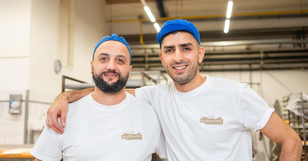 Bäcker der Stadtbäckerei Westerhorstmann in Düsseldorf