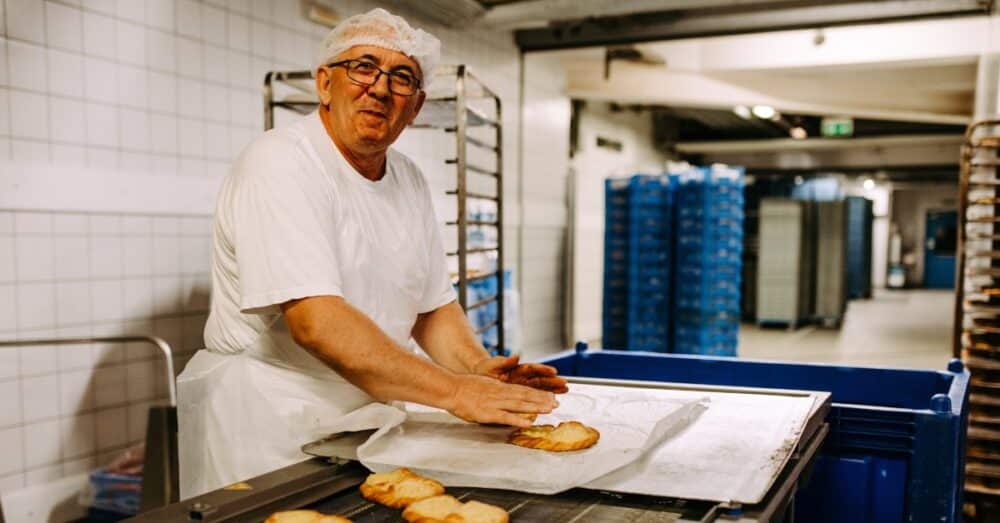Bäckermeister der Bäckerei Heitzmann in Bad Krozingen-Biengen
