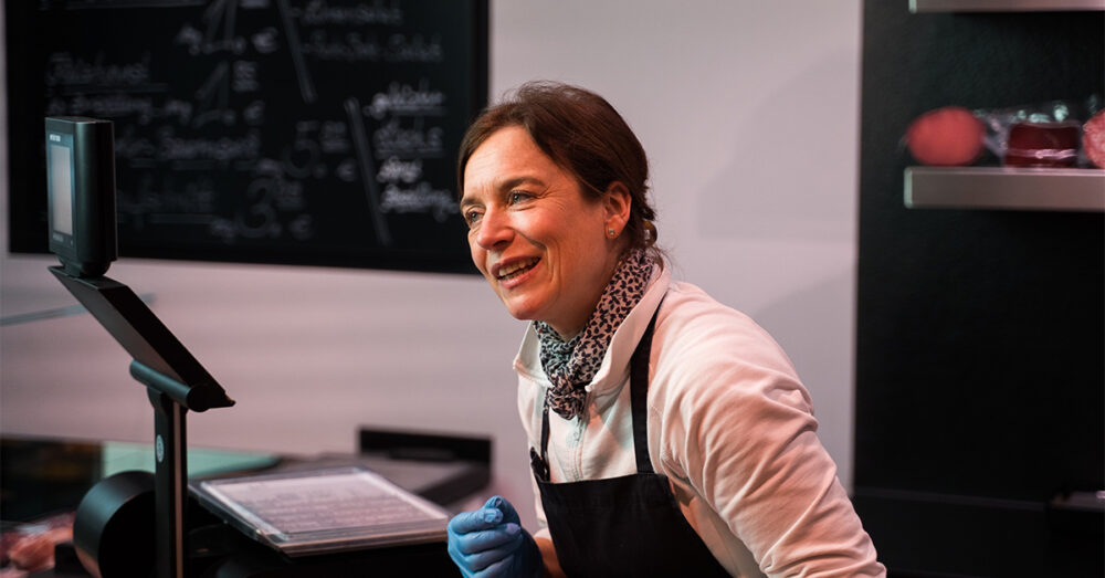 Fleischereifachverkäuferin-bei-Fleischerei-Bremen-in-Essen