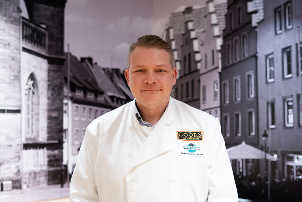 Sascha Coors Bäckermeister und Geschäftsführer der Handwerksbäckerei Coors in Osnabrück