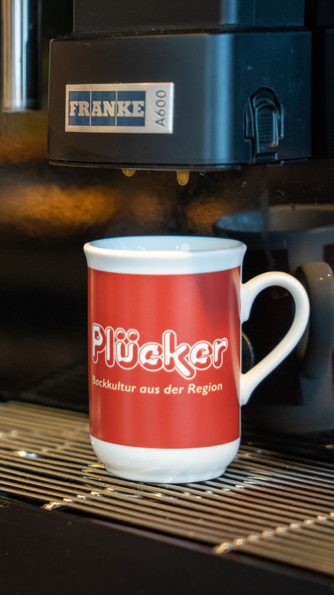 Kaffee der Bäckerei Plücker in Waldeck-Alraft