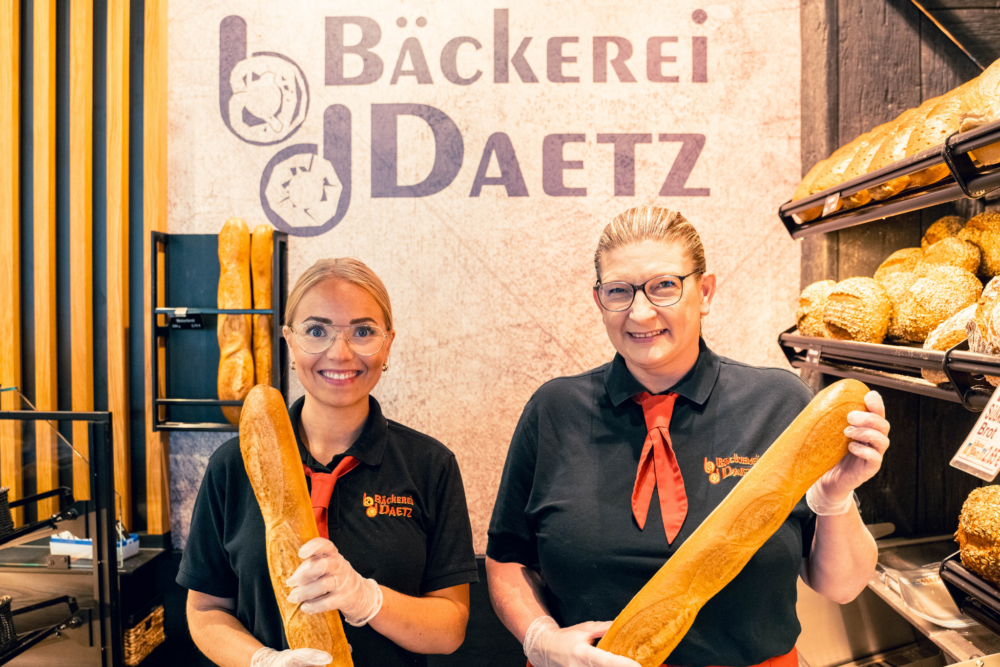 Verkäuferteam der Bäckerei Daetz in Hechthausen