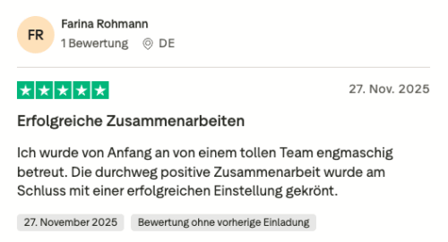 Trustpilot Bewertung - Elisabeth Apotheke